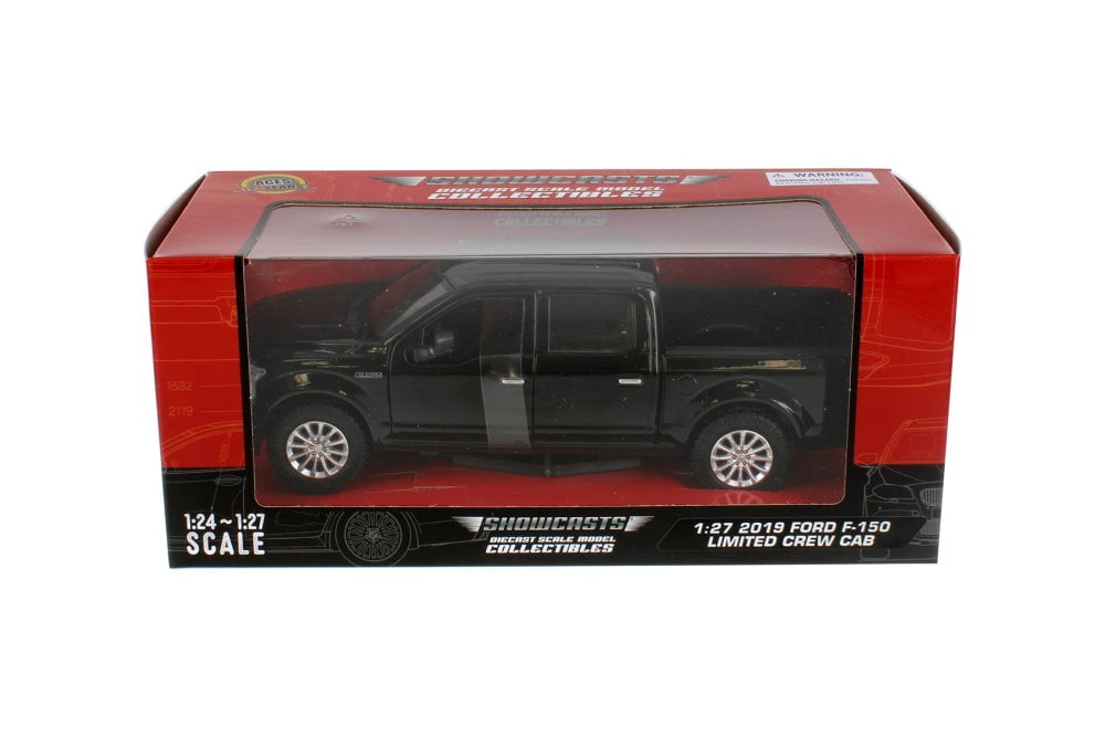 2019 Ford F-150 Limited Crew Cab, Black - Showcasts 71364BK - 1/27 ...