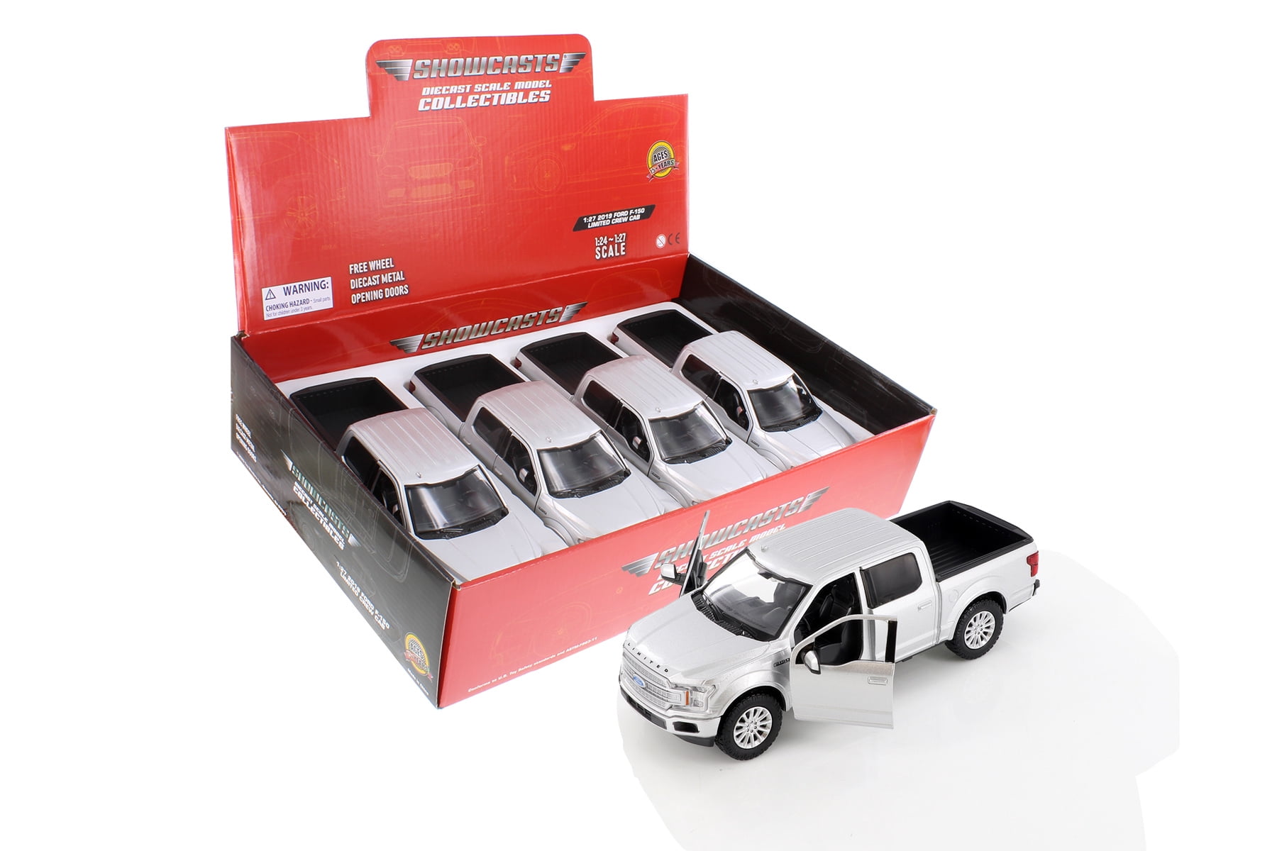 2019 Ford F-150 Limited Crew Cab Pickup Truck, Silver - Showcasts ...