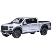 2019 Ford F-150 Raptor Pickup Truck Ingot Silver 1/18 Model Car by Autoart
