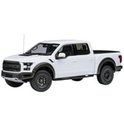 2019 Ford F-150 Raptor Pickup Truck Oxford White 1/18 Model Car by Autoart