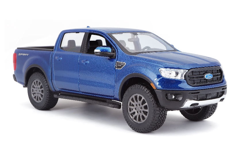 2019 Ford Ranger, Pickup Truck Blue - Showcasts 38521BU - 1/27 Scale Diecast Model Car