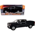 thumbnail image 1 of 2019 GMC Sierra 1500 Denali Crew Cab Pickup Truck Black 1/24-1/27 Diecast Model Car by Motormax, 1 of 3