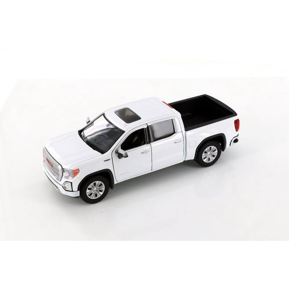 2019 GMC Sierra 1500 Denali Crew Cab, White - Showcasts 71362D - 1/27 Scale Diecast Model Car
