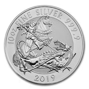 2019 Great Britain 10 oz Silver Valiant BU