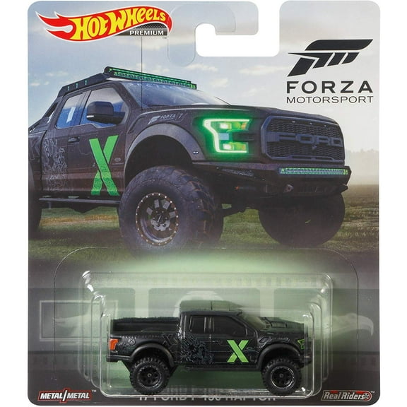 2019 Hot Wheels Retro Entertainment Retro Forza 2017 Ford F-150 Ranger 1/64 Diecast Model Car