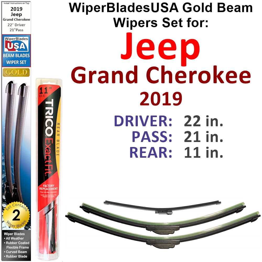 Jeep Grand Cherokee Windshield Wipers