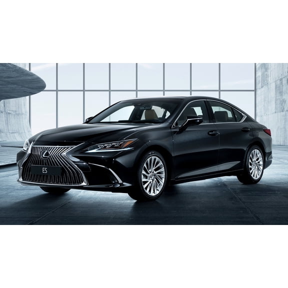2019 Lexus ES EU - 20x30 Inch Laminated Poster - Stunning Detail and Bold Colors