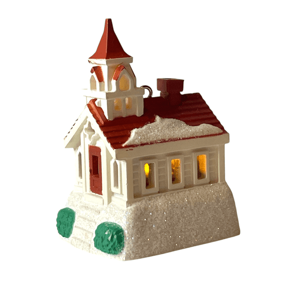 2019 Little Country Church (Miniature) Hallmark Keepsake Christmas Tree Ornaments QXM8359