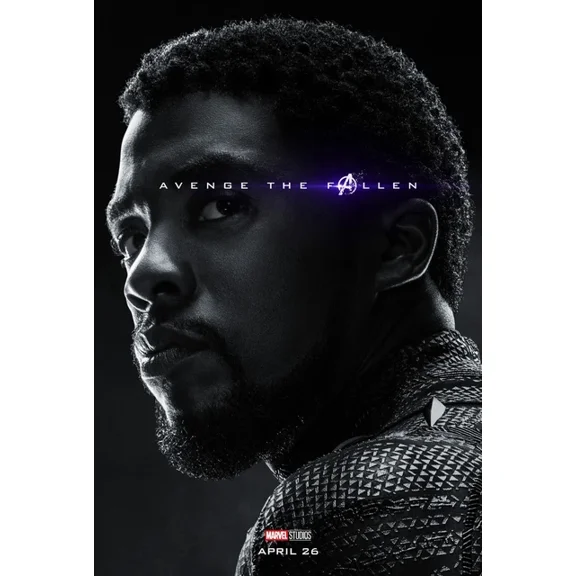 2019 Marvel The Avengers Endgame War Poster Black Panther Wakanda UNFRAMED PAPER POSTER, Home Decor