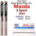 thumbnail image 1 of 2019 Mazda 3 Sport Beam Blade Wipers (Set of 2), 1 of 4