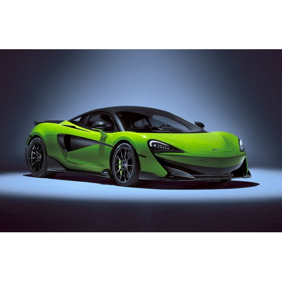 2019 McLaren 600LT 5K 24"x36" Photo Poster Luxury Spots Cars