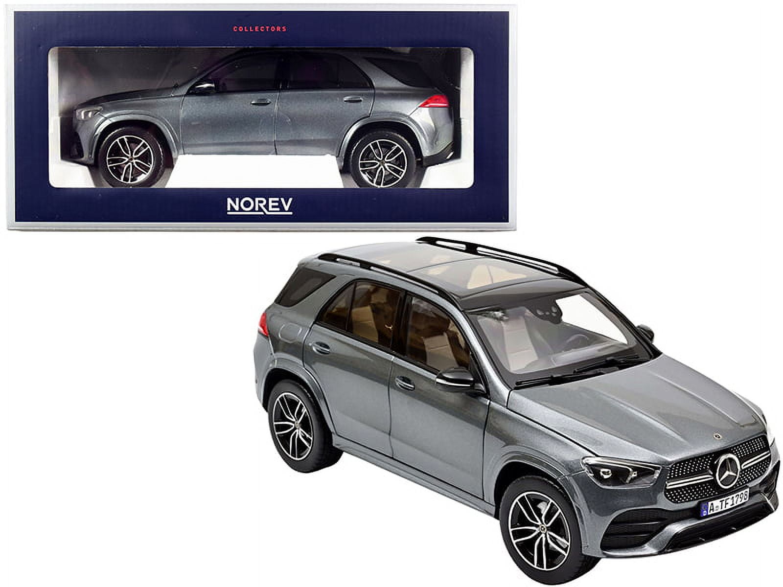 2019 Mercedes Benz GLE with Sunroof Gray Metallic 1/18 Diecast