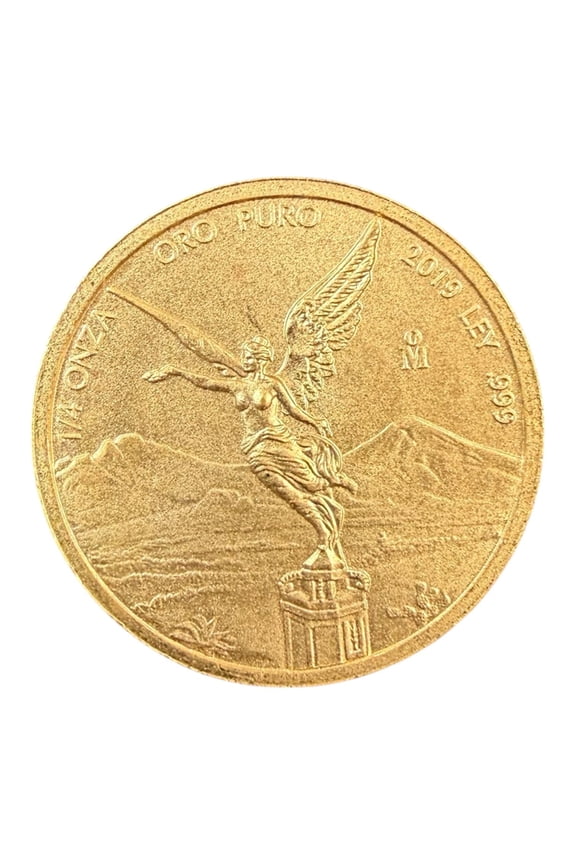 2019 Mexico 1/4 oz Onza Gold Libertad Coin - Low Mintage 1,500
