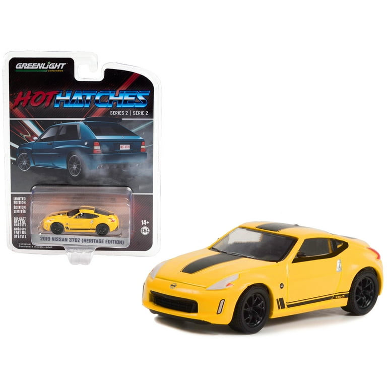 2019 Nissan 370Z Heritage Edition Chicane Yellow with Black Stripes