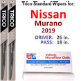 thumbnail image 1 of 2019 Nissan Murano Wiper Blades (Set of 2), 1 of 3