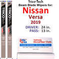 thumbnail image 1 of 2019 Nissan Versa Beam Blade Wipers (Set of 2), 1 of 3