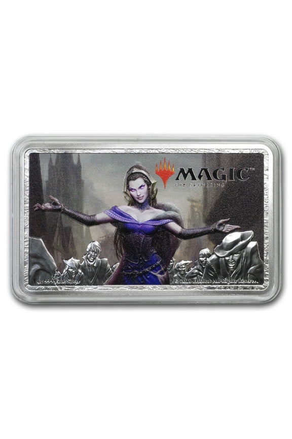 2019 Niue 1 oz Silver $2 Magic: The Gathering: Liliana