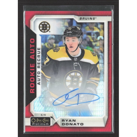 2019 O-Pee-Chee Platinum Ryan Donato #R-RD Red Prism /50