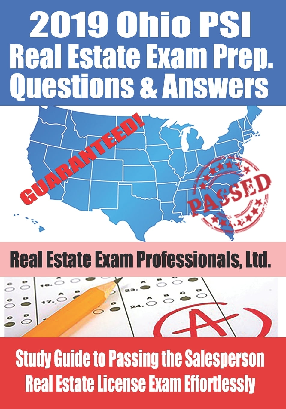 2019 Ohio PSI Real Estate Exam Prep Questions and Answers Study Guide