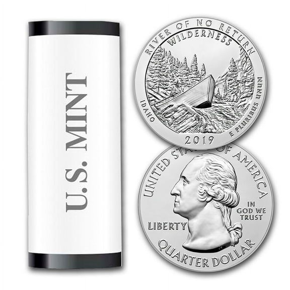 2019-P ATB Quarter Frank Church 40-Coin Roll BU