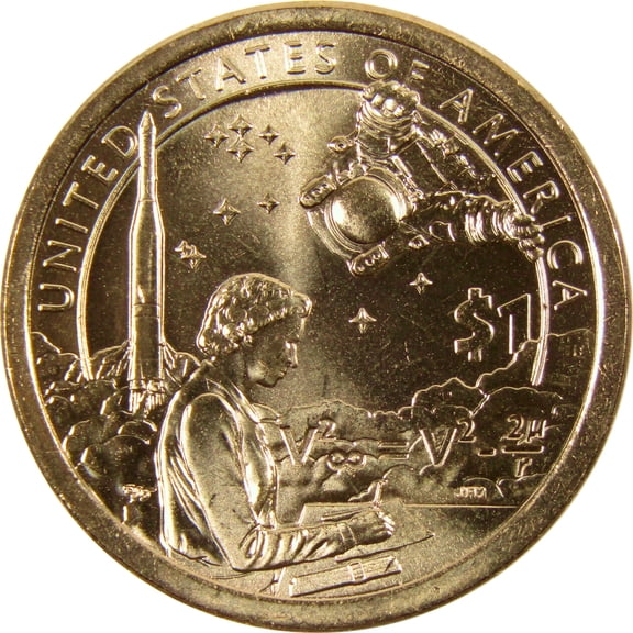 2019 P American Indians in Space Native American BU Uncirculated $1