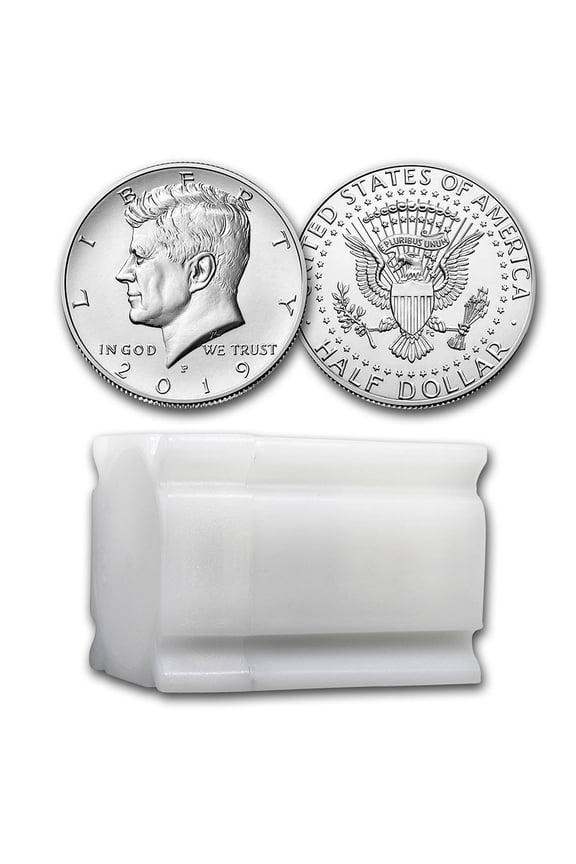 2019-P Kennedy Half Dollar 20-Coin Roll BU