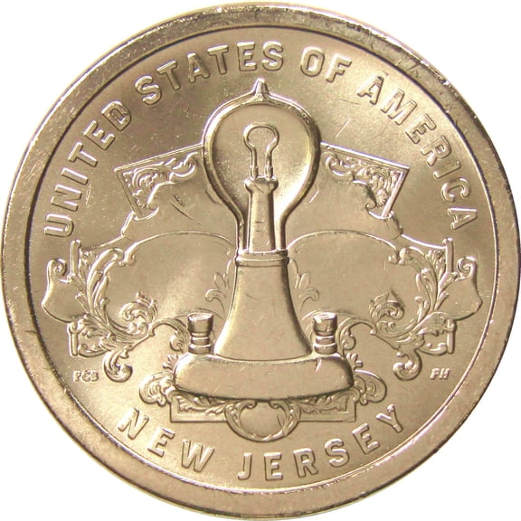 2019 P Light Bulb American Innovation Dollar Uncirculated $1 Coin