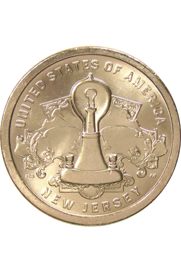 2019 P Light Bulb American Innovation Dollar Uncirculated $1 Coin