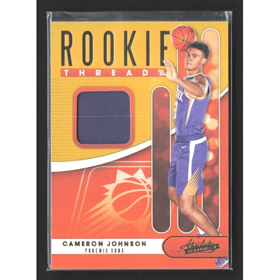 2019 Panini Absolute Memorabilia Rookie Threads RT-CJN Cameron Johnson Phoenix Suns Memorabilia
