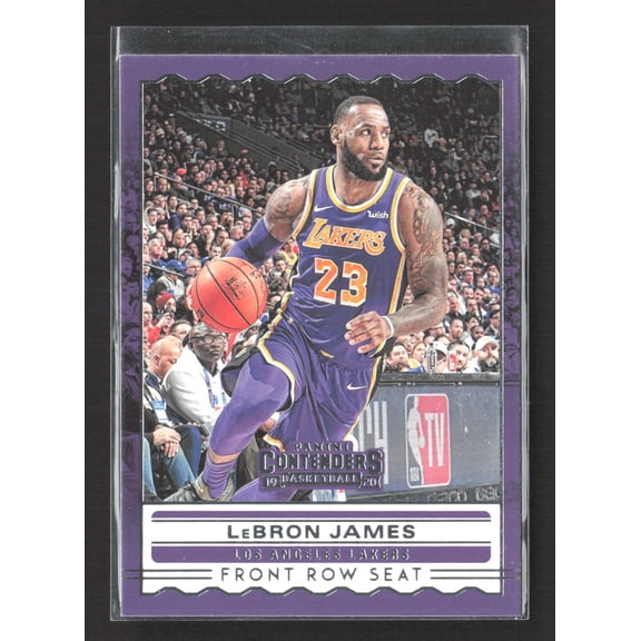 2019 Panini Contenders Basketball Front Row Seat LeBron James #3