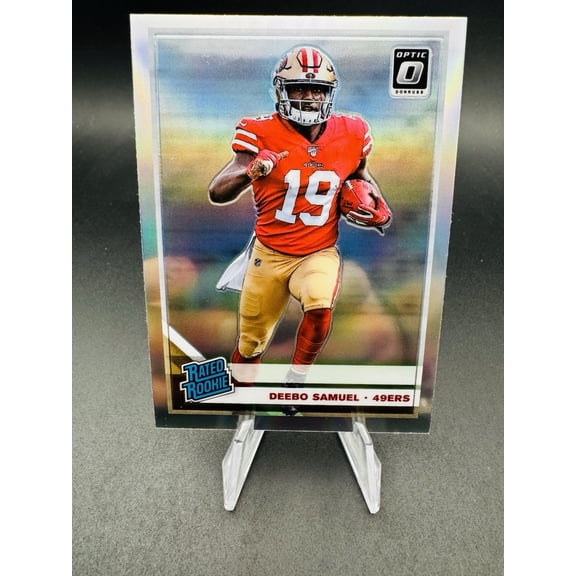 2019 Panini Donruss Optic Silver Prizm Deebo Samuel Rookie #167 Washington Commanders