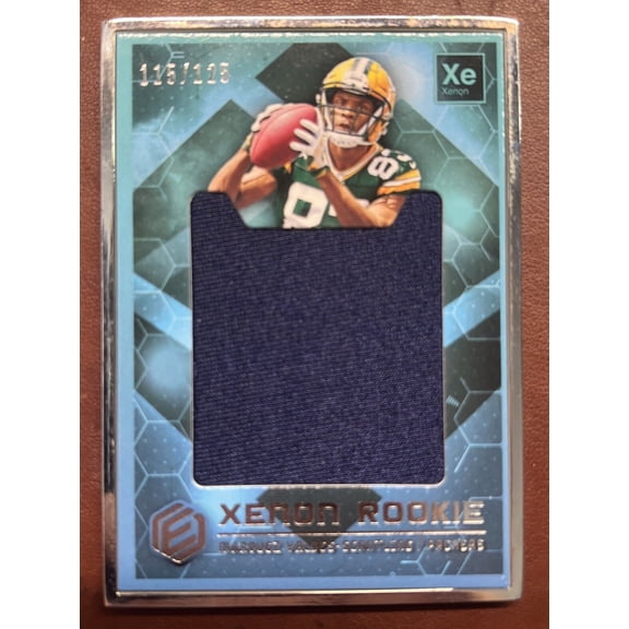 2019 Panini Elements Marquez Valdes-Scantling Rookie Patch Trading Card #H-MVS NFL