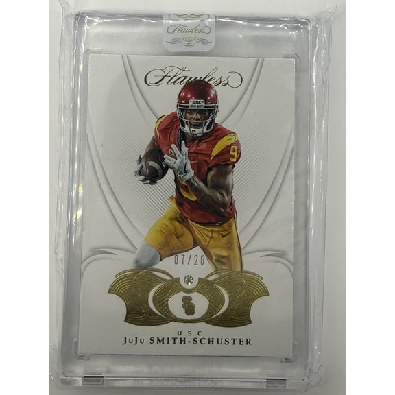 2019 Panini Flawless Collegiate JuJu Smith-Schuster #57 Diamond Base Set Serial # Card USC Trojans NFL Football Trading Card