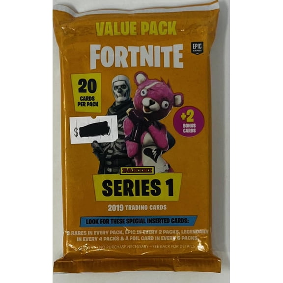 2019 Panini Fortnite Series 1 Value 22-Card Pack