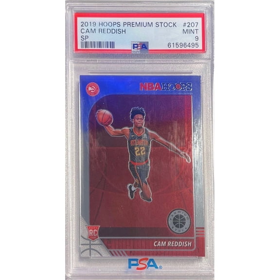 2019 Panini Hoops Premium Stock Cam Reddish #207 SP PSA 9