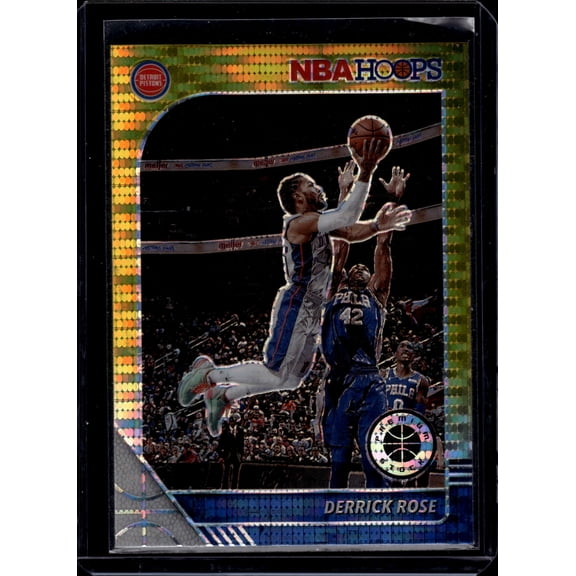 2019 Panini Hoops Premium Stock Derrick Rose #114 Gold