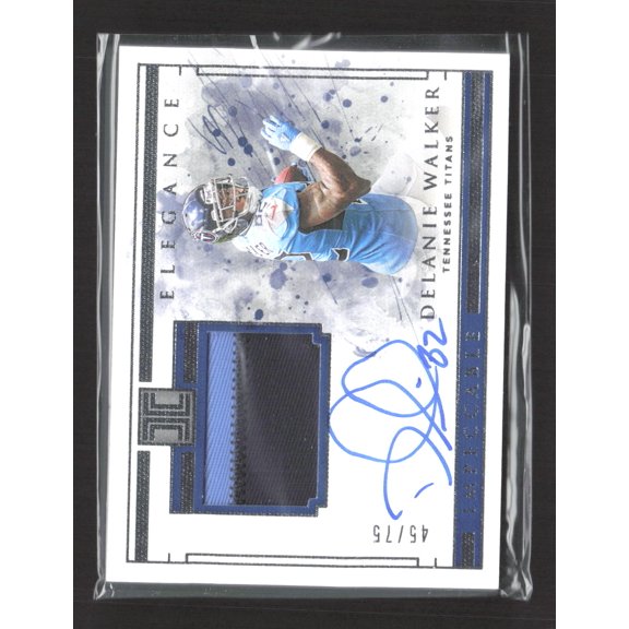 2019 Panini Impeccable Elegance Delanie Walker #EV-DW /90 Patch Memorabilia