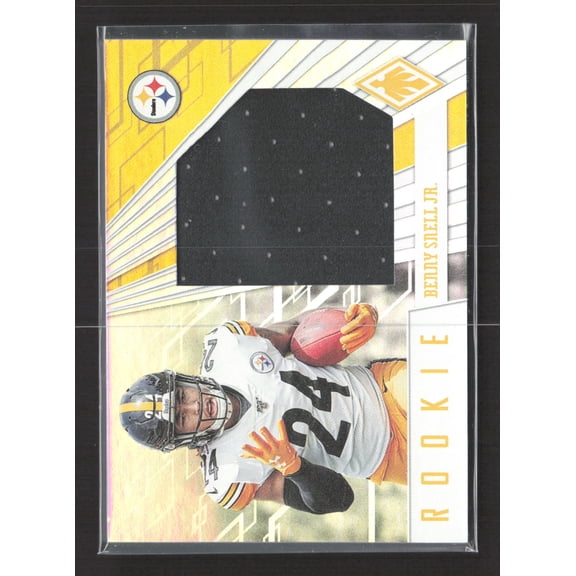 2019 Panini Phoenix Benny Snell Jr. Pittsburgh Steelers Player-Worn Material #33 /100 Football Card