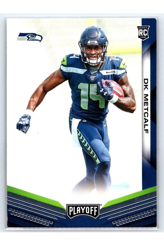 2019 Panini Playoff DK Metcalf #211 RC Near Mint NFL Seattle Seahawks Card