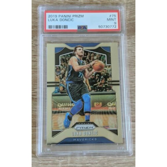 2019 Panini Prizm Luka Doncic #75 Parallel PSA 9