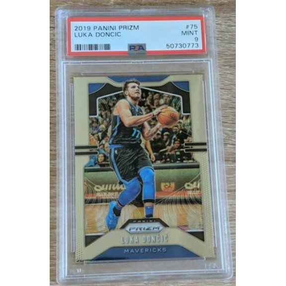 2019 Panini Prizm Luka Doncic #75 Parallel PSA 9