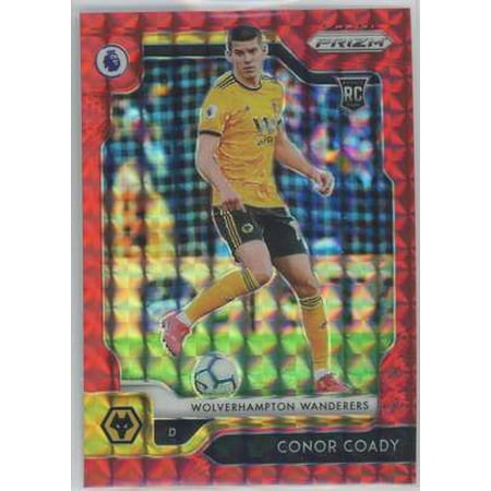 2019 Panini Prizm Premiere League Soccer Conor Coady #169 (Red Prizm)