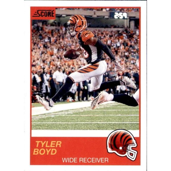 2019 Panini Score Football Base #94 Tyler Boyd Cincinnati Bengals Card Cincinnati Bengals NFL Football Trading Card