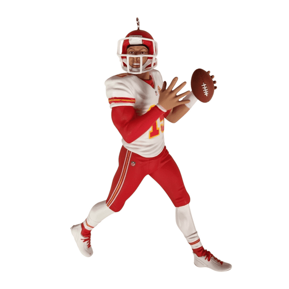2019 Patrick Mahomes II Making the Play (Football Legends) Hallmark Keepsake Christmas Tree Ornaments QXI3879