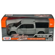 2019 RAM 1500 Laramie Crew Cab Pickup Truck Gray Timeless Legends Series 1/27 Diecast Model Car by Motormax