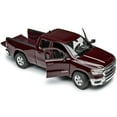 thumbnail image 1 of 2019 RAM 1500 Pickup Truck Dark Red Metallic "NEX Models" Series 1/27 Diecast Model Car by Welly, 1 of 4