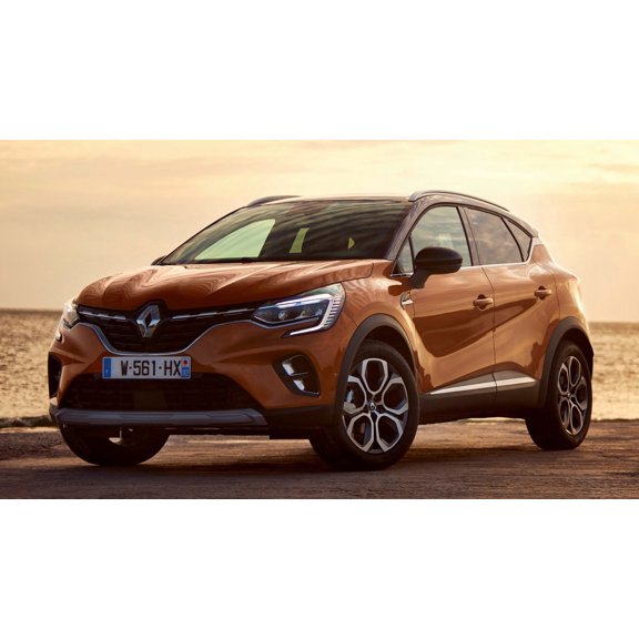 2019 Renault Captur - 12x18 Inch Laminated Poster - Stunning Detail and Bold Colors