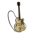 thumbnail image 1 of 2019 Rockin’ Guitar (Guitar) Hallmark Keepsake Christmas Tree Ornaments QGO2169, 1 of 4