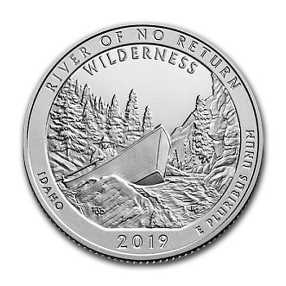2019-S ATB Quarter Frank Church River of No Return Proof