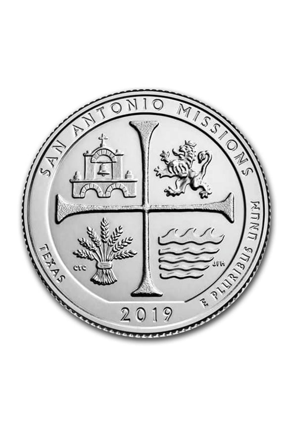 2019-S ATB Quarter San Antonio National Historical Park Proof